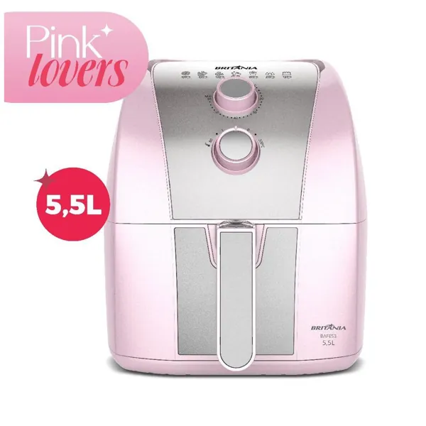 Air Fryer Britânia BAFE53 Pinkstone 5,5 L rosa